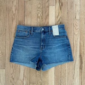 Women’s Madewell Perfect Jean Shorts - NWT